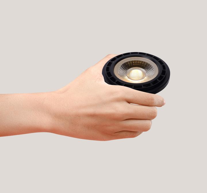 Actual product image Lucide Black (GU10, 12 W, 820 lm, 1 x, G)