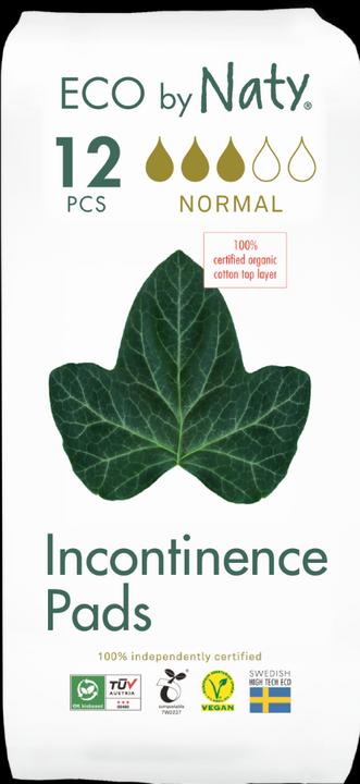 Actual product image Naty Bio Incontinence Normal 12 pieces (1 x, Regular)