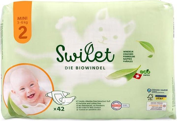 Image du produit Swilet La couche bio (Taille 2, Pack mensuel, 252 pièce(s))