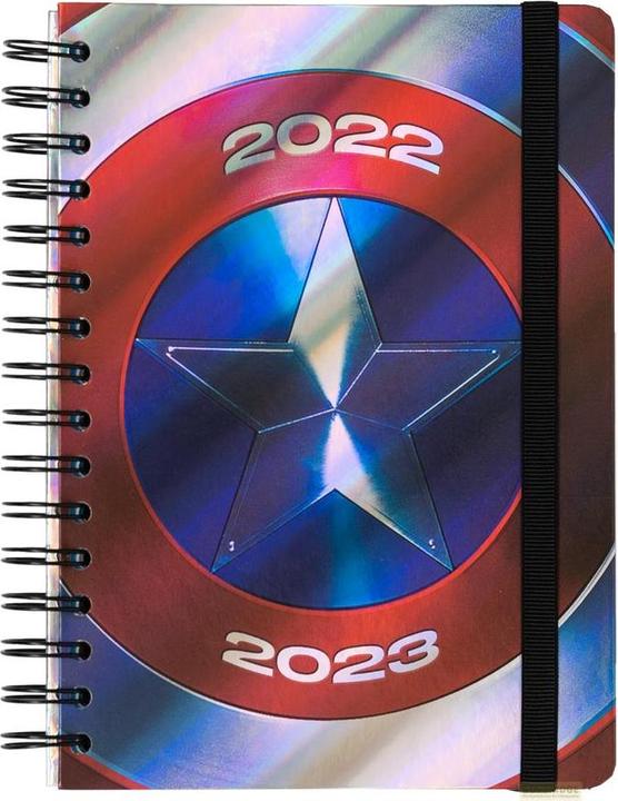 Actual product image Captain America - 2022 / 2023 (Spanish, English, Italian, French, German)