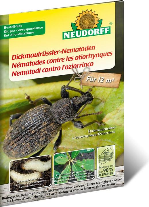 Produktbild Neudorff Dickmaulrüssler-Nematoden (Bestell-Set mit Bestellgutschein) (Schadinsekten)