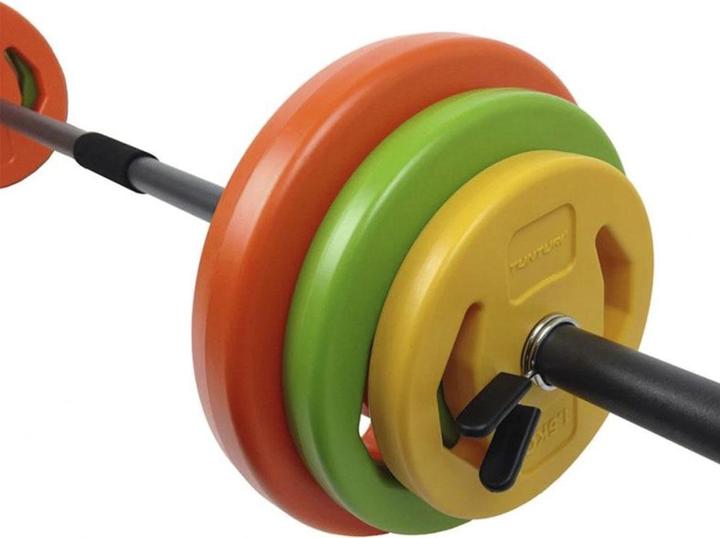 Produktbild Tunturi Aerobic Pump Hantelset komplett (2 x 1.5 kg, 2 x 2.5 kg, 2 x 5 kg)
