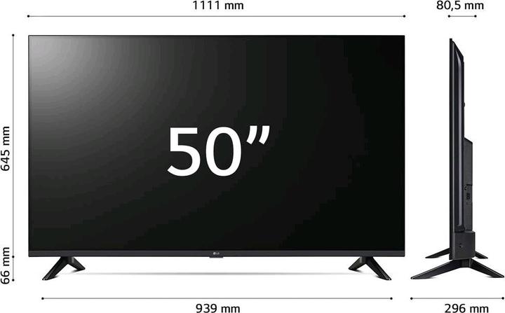 Immagine prodotto LG UHD 50UT73006LA 127 cm (50") 4K Ultra HD Smart TV WLAN Blu (50", UT73, LED, 4K, 2024)