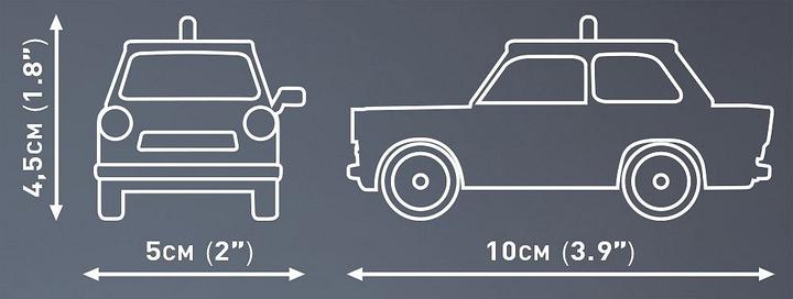 Produktbild Cobi Trabant 601 Polizei