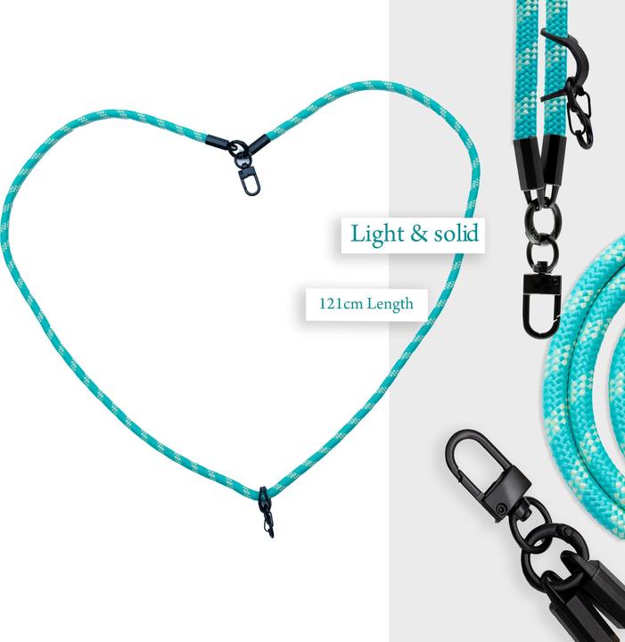 Actual product image Cadorabo Chain case for Sony Xperia T necklace cover adjustable