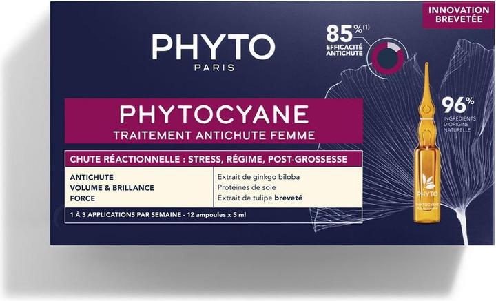 Immagine prodotto Phyto Phytocyane Women Reac french 12 Fl 5 ml (Set per la cura dei capelli)
