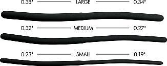 Actual product image Shots Urethral probes