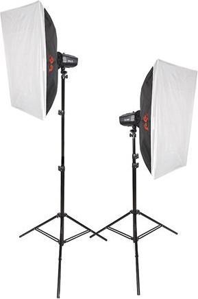 Immagine prodotto Falcon Eyes Set di flash da studio SSK-2200D con borsa (200 W, Set)