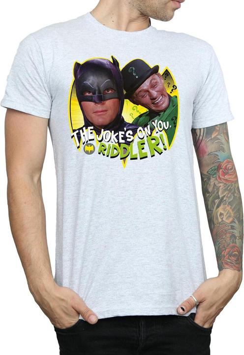 Actual product image Mens Batman TV Series The Riddler Joke T-Shirt (S)
