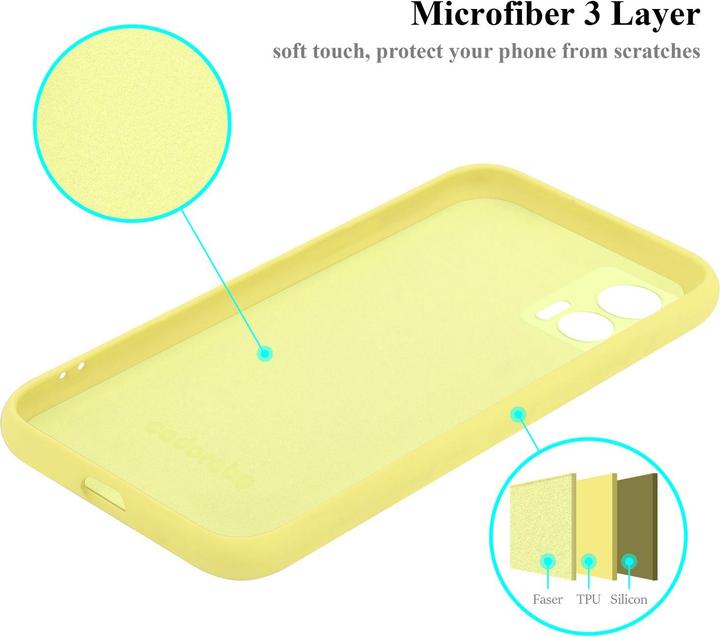 Immagine prodotto Cadorabo Custodia TPU Liquid Silicone Case (Motorola Edge 30 Neo)