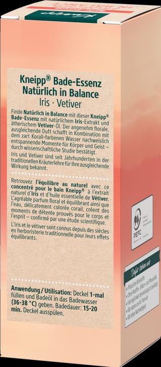 Produktbild Kneipp Bade-Essenz Natürlich in Balance (100 ml, Badeöl)