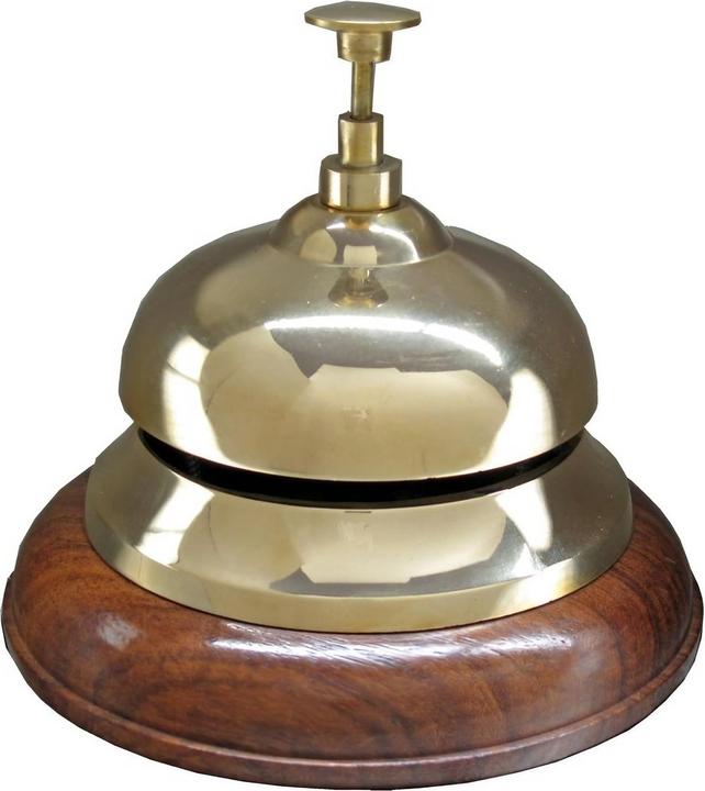 Immagine prodotto Ich-zapfe Campana da tavolo, campana da tavolo - MAGGIORE