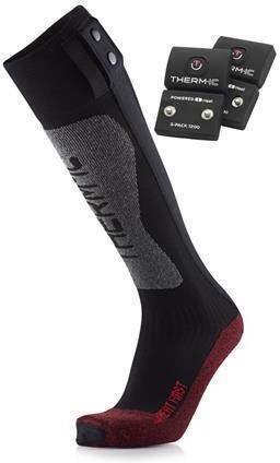 Produktbild Therm-ic First heated socks with 1200 battery pack, sizes 39-41 (39 - 41)