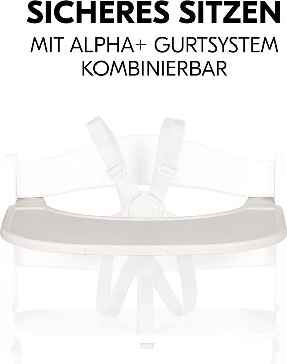 Image du produit Hauck Alpha Click Tray Speckle Beige