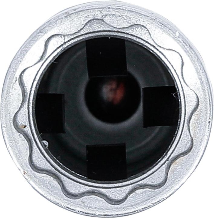 Produktbild BGS Zündkerzen-Gelenkeinsatz Zwölfkant mit Haltefeder Antrieb Innenvierkant 10 mm (3/8") SW 16 mm