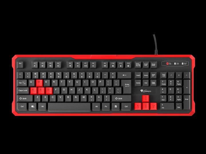 Immagine prodotto Genesis RHOD 110 Tastiera USB QWERTY US International (US, Cablato)