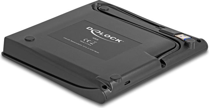 Actual product image Delock External enclosure for 5.25" Slim SATA drives 12.7 mm to SuperSpeed USB 5 Gbps Type-A connector (5.25")