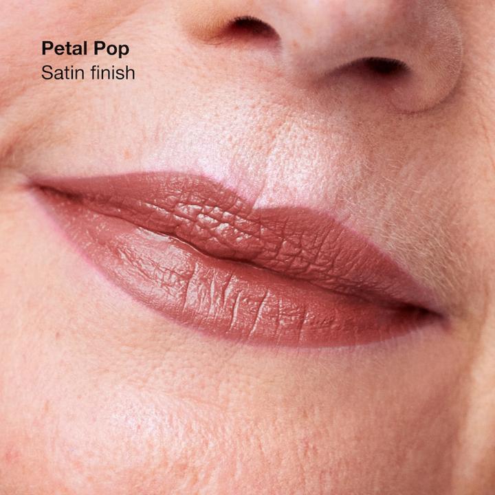 Actual product image Clinique Pop Longwear Lipstick Petal Pop - Satin 3.9g (Petal Pop)