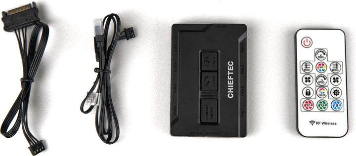 Actual product image Chieftec CF-3012-RGB (120 mm, 3 x)