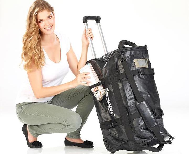 Image du produit Semptec Sac de voyage trolley 2en1 en bâche de camion indéchirable, 100 l