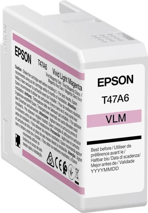 Produktbild Epson Ink/Singlpck VividL MG T47A6 Pro 10 50ml (M)