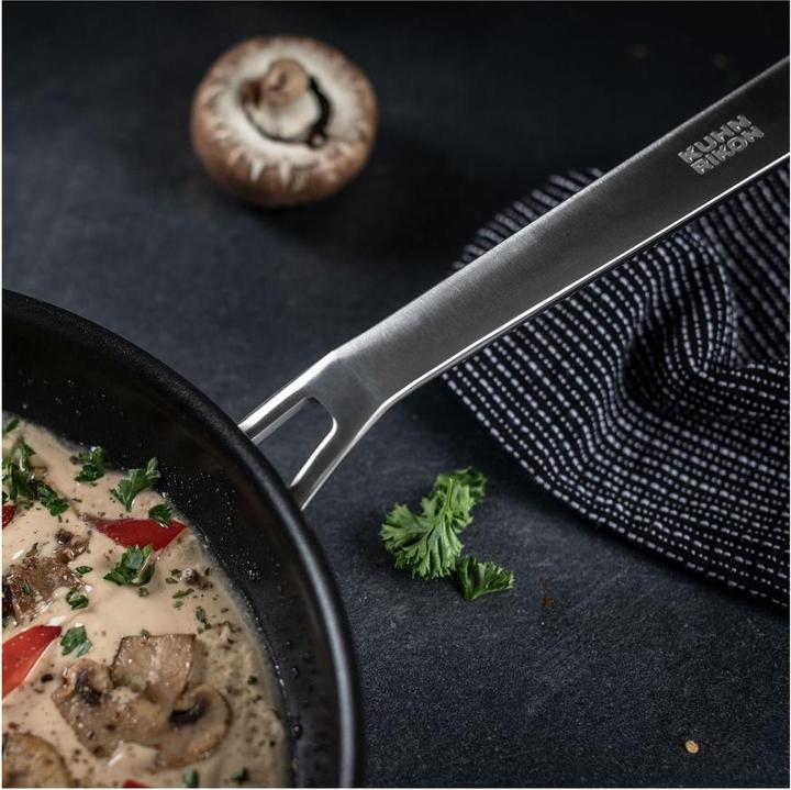 Immagine prodotto Kuhn Rikon Padella (24 cm, Padella per friggere, Alluminio, Acciaio inossidabile)