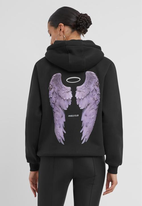 Immagine prodotto Miss Tee Felpa con cappuccio Angels Club Donna - 174149 (XS)