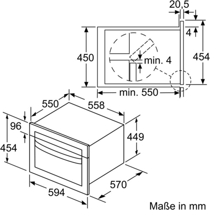 Actual product image Bosch Hausgeräte CMA585GS0