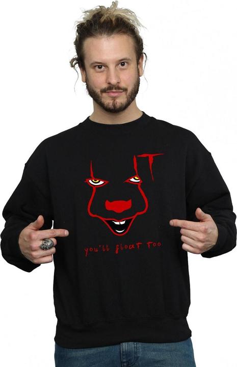 Actual product image Universal Textiles Mens Pennywise Float Sweatshirt (XL)