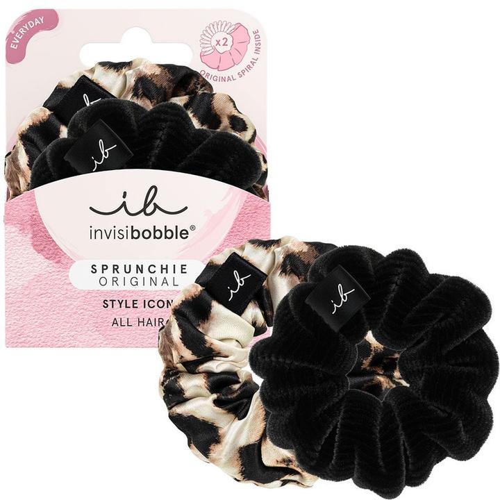 Produktbild Invisibobble Haarbinder Sprunchie Samt Duo iconic beauties 2 Stk