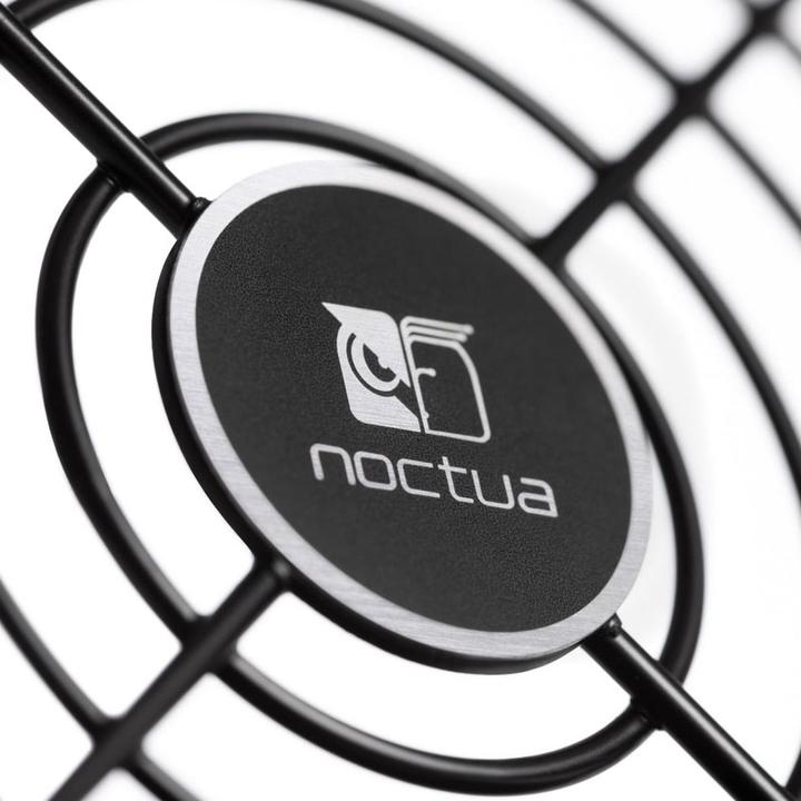 Actual product image Noctua NA-FG1-8 Sx5 fan grille 80 mm - black