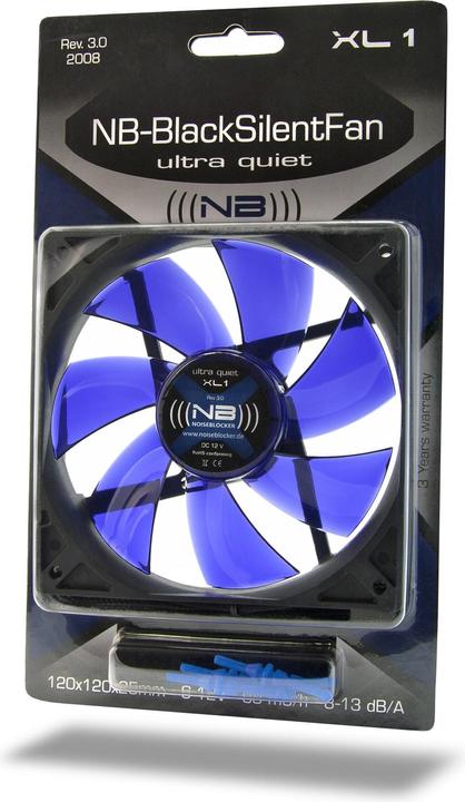 Immagine prodotto Noiseblocker BlackSilentFan XL1 (120 mm, 1 x)