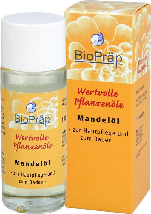 Actual product image BioPräp Almond oil, 100 ml oil (Body oil, 100 ml)