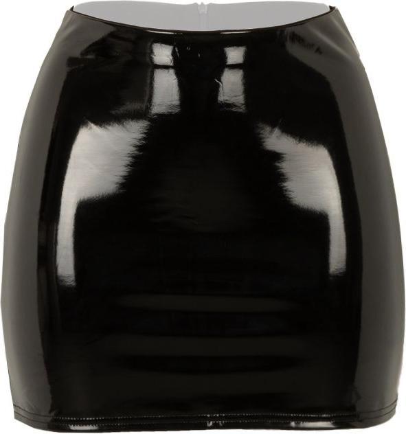 Actual product image Christine Le Duc Mini Skirt Black Love - black (L)