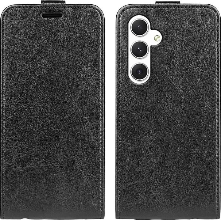 Produktbild Cover-Discount Klassisches Flip Case vertikal schwarz (Samsung Galaxy S24)