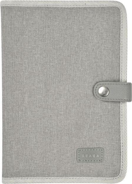 Image du produit Beaba Protection pour le carnet de santé gris chiné