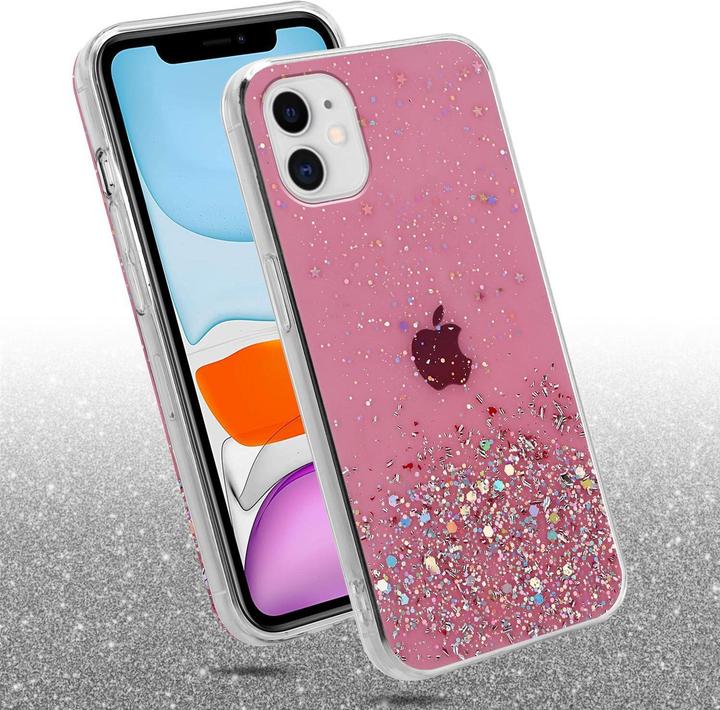Actual product image Cadorabo TPU cover sparkling glitter (Apple iPhone 11 Pro Max)