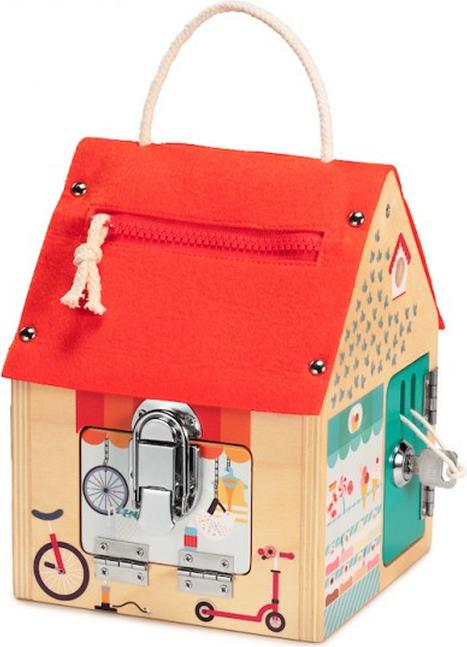 Produktbild Lilliputiens Lernhaus mit Mehrfachverschlüssen