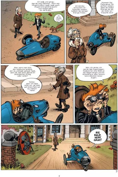 Actual product image Spirou und Fantasio Spezial 33: Der Superpage 2 (German, Fabien Vehlmann, 2021)