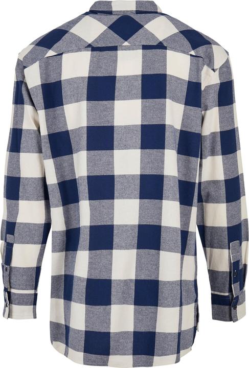 Actual product image Urban Classics Long Oversized Checked Shirt - 16632 (M)