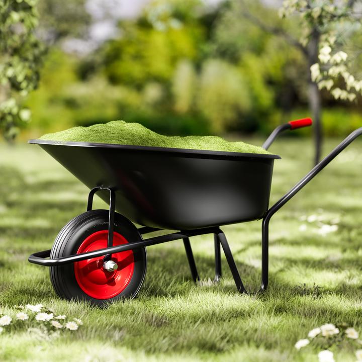 Actual product image Wiltec Standard Full-Floating Axle for Wheelbarrow Size 150x20mm