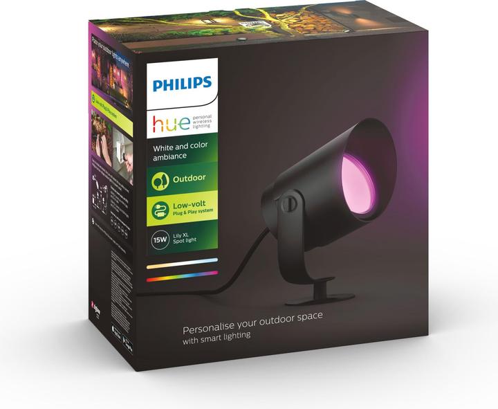 Actual product image Philips Hue Lily XL (1050 lm, IP65)