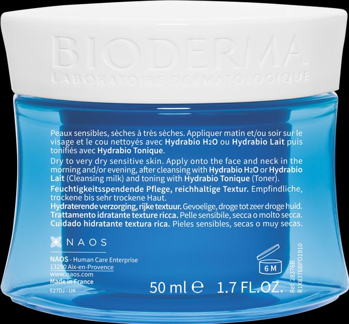 Image du produit Bioderma Hydrabio (50 ml, Crème 24h)