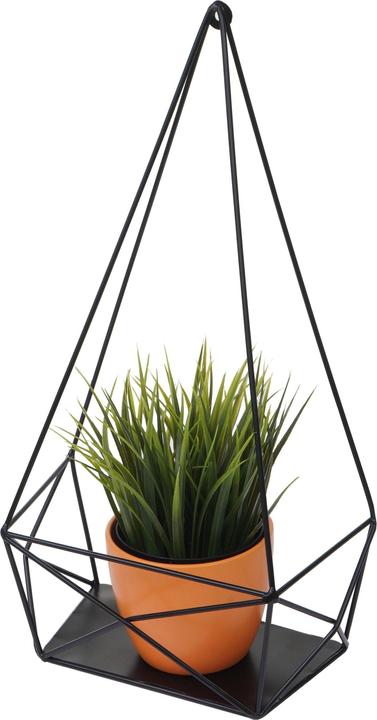 Image du produit Mendler Étagère murale HWC-K79, métal 44x23x11cm - noir