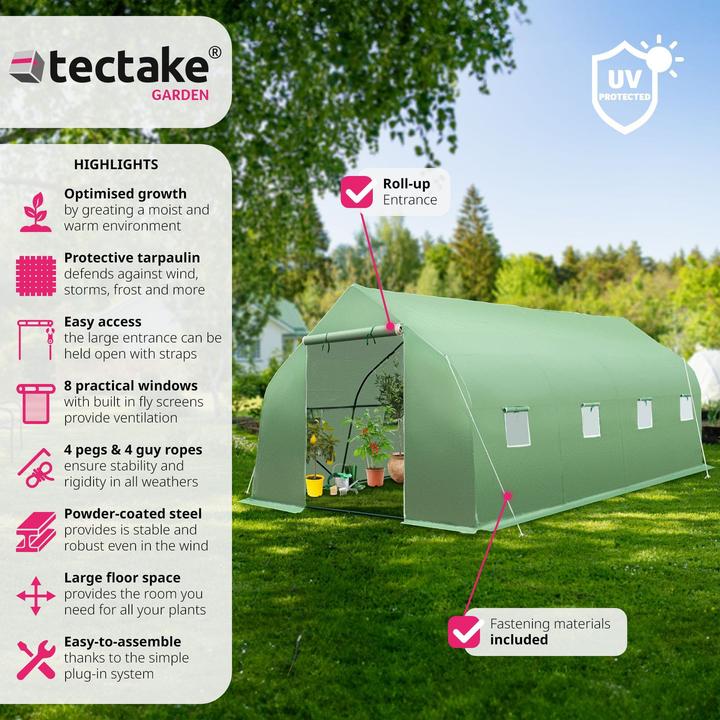 Produktbild tectake Folienzelt
