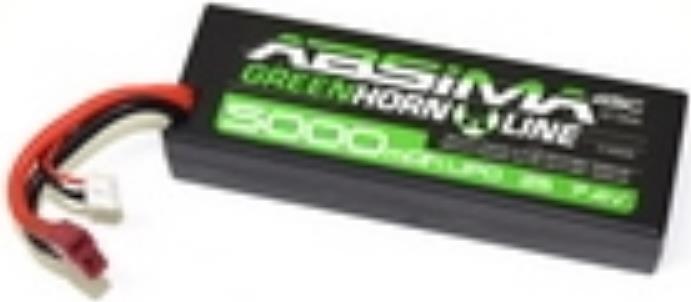 Absima LiPo Stick Pack 7.4V-45C 5000 Hardcase (7.40 V, 5000 mAh)