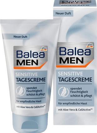 Produktbild dm Balea MEN Tagespflege Sensitive Tagescreme (75 ml, Tagescreme)