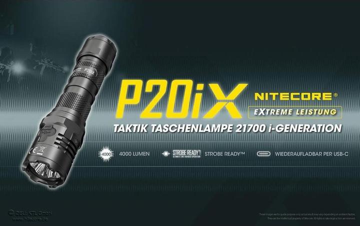 Productafbeelding Nitecore P20iX (14 cm, 4000 lm)