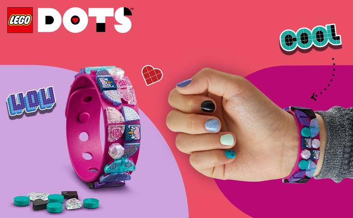 Actual product image LEGO Unicorn bracelet (41802, LEGO Dots)