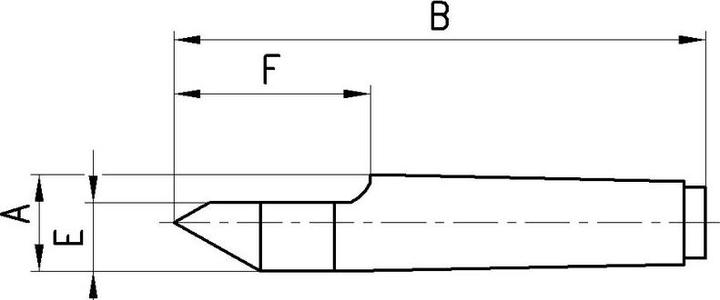 Actual product image Röhm Fixed centring tips